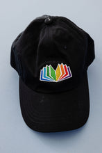 Load image into Gallery viewer, Rainbow Hat - Black
